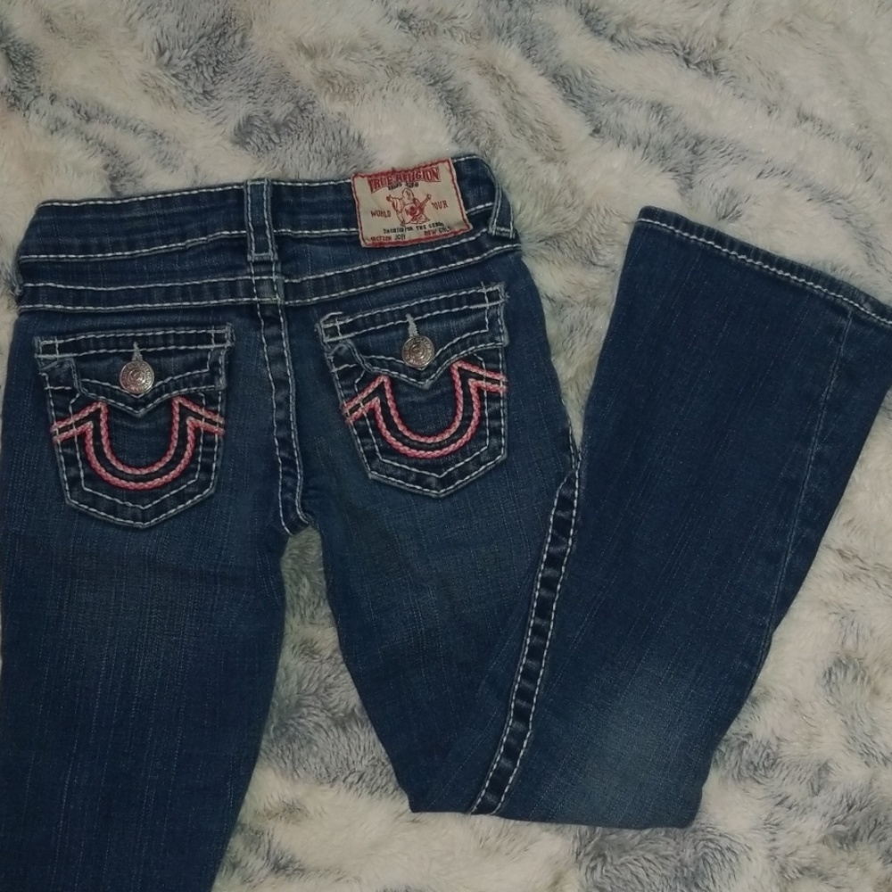 True Religion Girls size 7 "Joey " Jeans